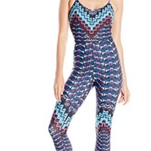 Mara Hoffman Turquoise Bodysuit